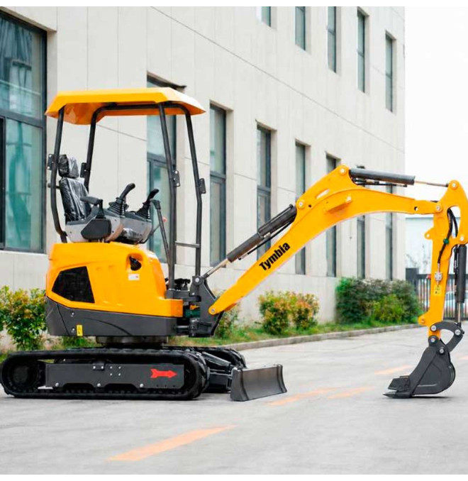 Miniexcavador 2000KG Kubota D902 Diesel Hy20s | TYMBIA