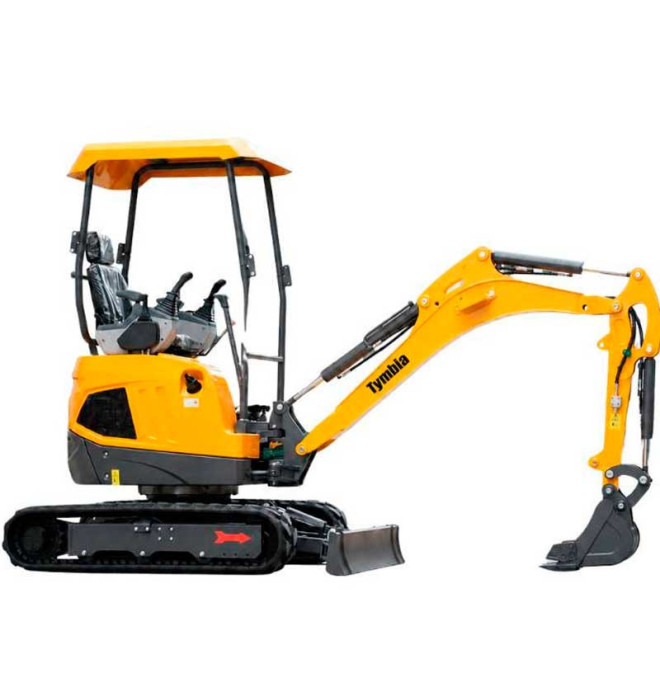 MiniExcavator 2000kg Kubota D902 Diesel HY20S | TYMBIA