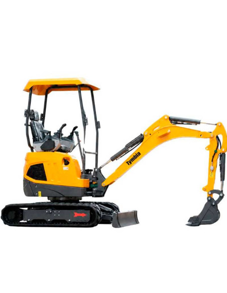 Miniexcavador 2000KG Kubota D902 Diesel Hy20s | TYMBIA