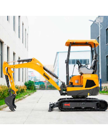 Miniexcavator 2000kg Kubota D902 Diesel Hy20s | TYMBIA