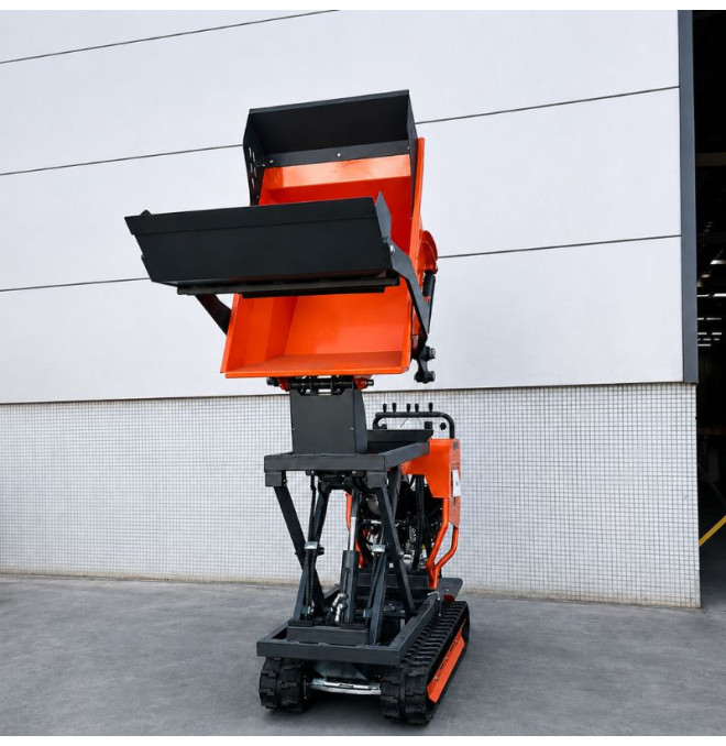 Mini Dumper Sollevamento di Caterpillars Capacità 500 kg