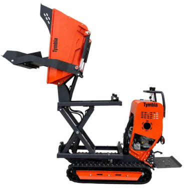 Mini dumper lifting of caterpillars 500kg capacity