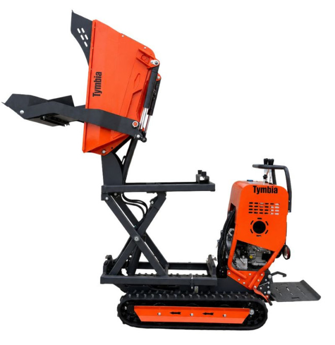 Mini Dumper Sollevamento di Caterpillars Capacità 500 kg