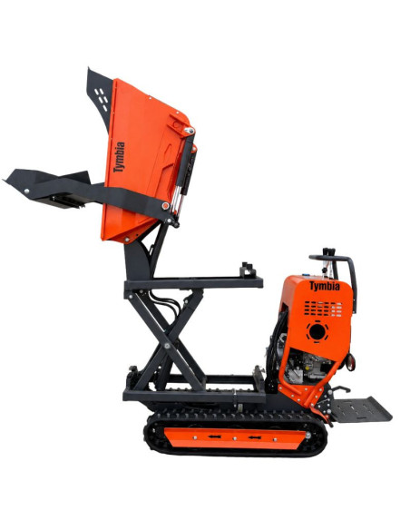 Mini Dumper Sollevamento di Caterpillars Capacità 500 kg