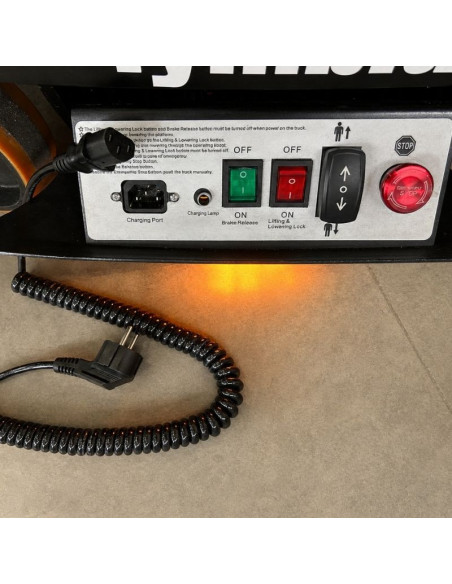 Préparateur de commandes Électrique 150kg à 5000mm ALT. travail