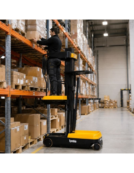 Selecionador de encomendas Elétrico 150kg a 5000mm alt. trabalho