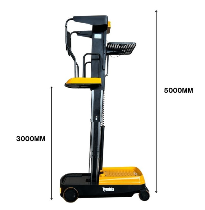Order picker Electric 150kg at 5000mm alt. work