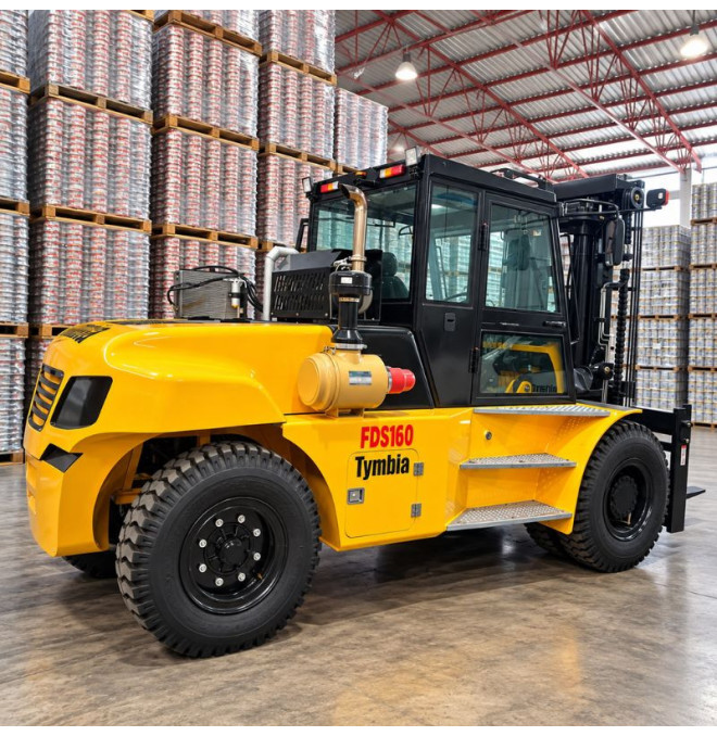 Carretilla Elevadora Diésel 16000kg - Mástil hasta 7000mm