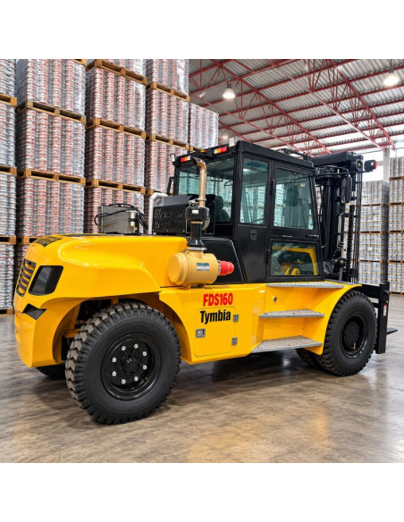 Empilhadeira Diesel 16000kg - mastro até 7000mm
