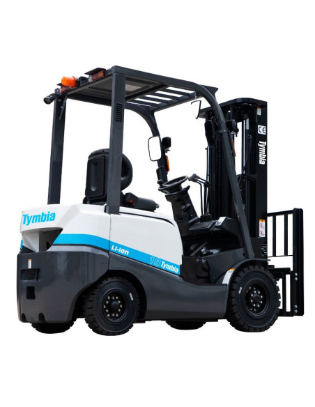 Empilhadeira Lithium 1800kg, mastro triplex A 4700mm - bateria de lítio 80V / 205AH