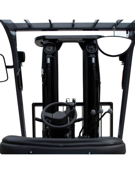 Carretilla elevadora litio 1800kg, mástil tríplex a 4700mm - Bateria litio 80V/205Ah