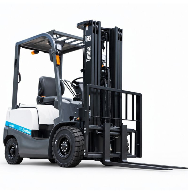 Chariot élévateur Lithium 1800kg, mât triplex A 4700mm - Batterie au lithium 80V / 205Ah