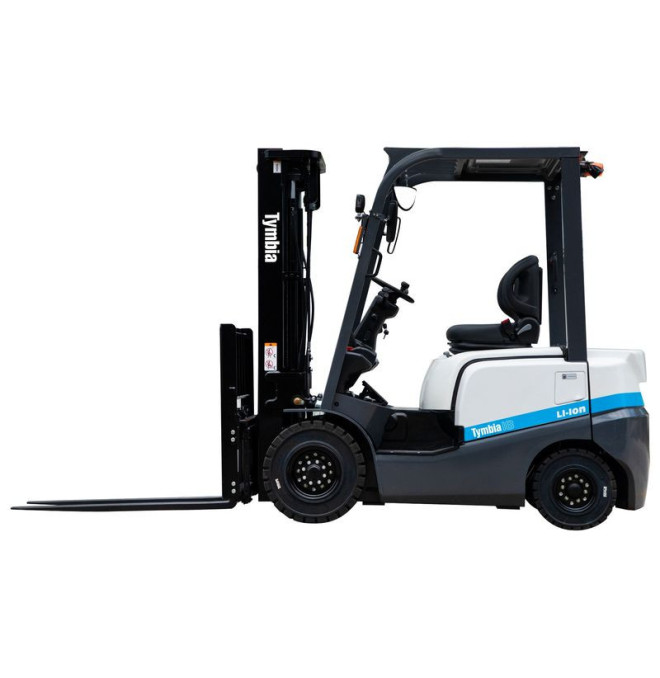Carretilla elevadora litio 1800kg, mástil tríplex a 4700mm - Bateria litio 80V/205Ah