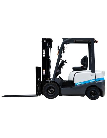 Chariot élévateur Lithium 1800kg, mât triplex A 4700mm - Batterie au lithium 80V / 205Ah