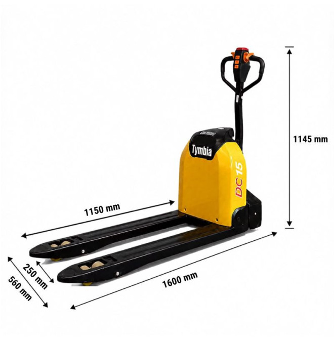 Transpallet Lithium 1500kg Li3 - Efficienza logistica