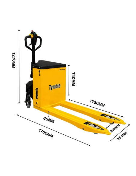 Transpallet elettrico SUV 3000KG TYMBIA