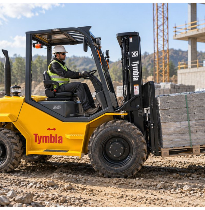 Geländestapler 3500kg 4x4 TYMBIA