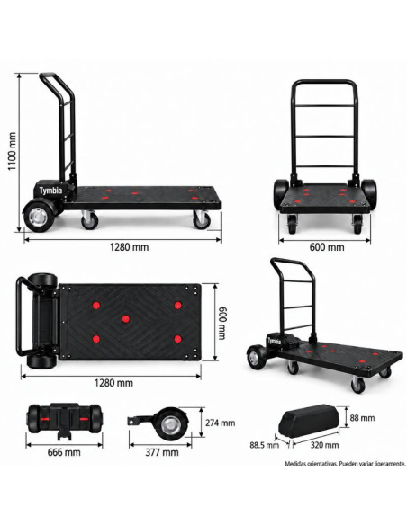 Plateforme motorisée de 200 kg | TYMBIA
