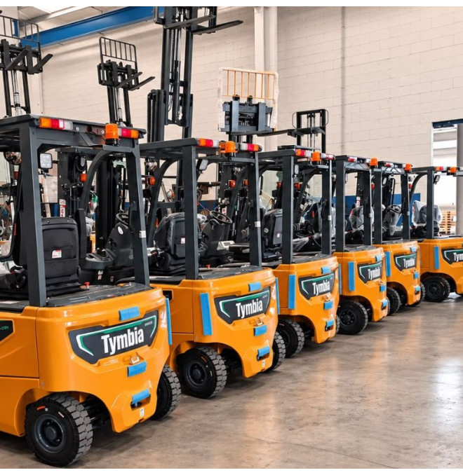 Chariot élévateur Lithium 1800kg, mât triplex A 4800mm - Batterie au lithium 80V / 150AH