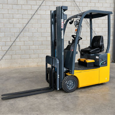 Carretilla elevadora litio 1200kg, mástil tríplex a 4500mm - Bateri... 2