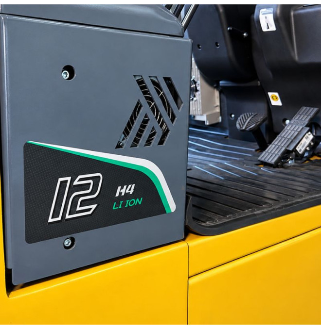 Forklift Lithium 1200kg, TriPlex Mast to 4500mm - Bateri ...
