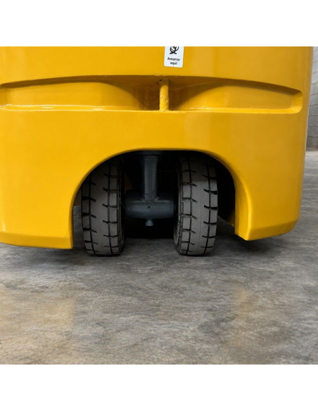 Carretilla elevadora litio 1200kg, mástil tríplex a 4500mm - Bateria litio 24V/280Ah