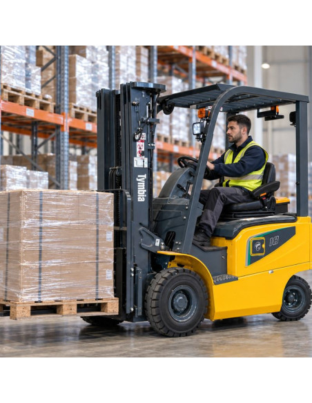 Forklift Lithium 1800kg, TriPlex Mast A 4800mm - Bateri ...