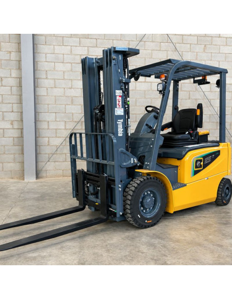 Chariot élévateur Lithium 2500kg, mât triplex à 4800mm - BATRI ...