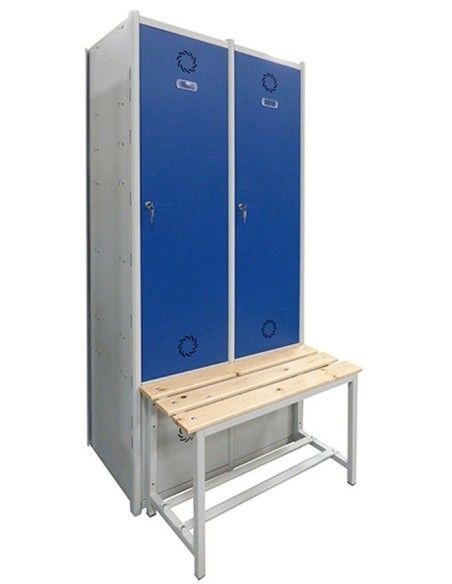 Lockers... 1 door lockers and bench