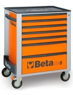 Carts and banks workshops--Mobile Box 7 drawers tools