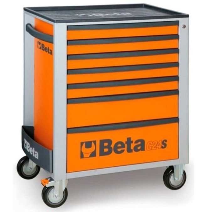 Carts and banks workshops--Mobile Box 7 drawers tools