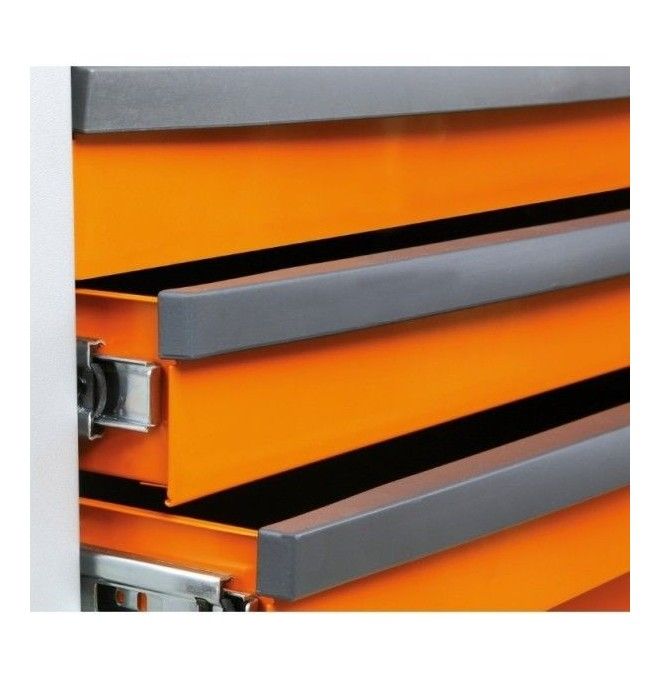 Carts and banks workshops--Mobile Box 7 drawers tools