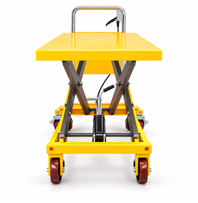 500kg manual lifting table at 900mm Tymbia