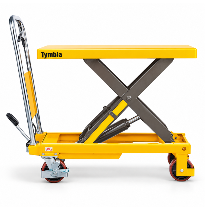 500kg manual lifting table at 900mm Tymbia
