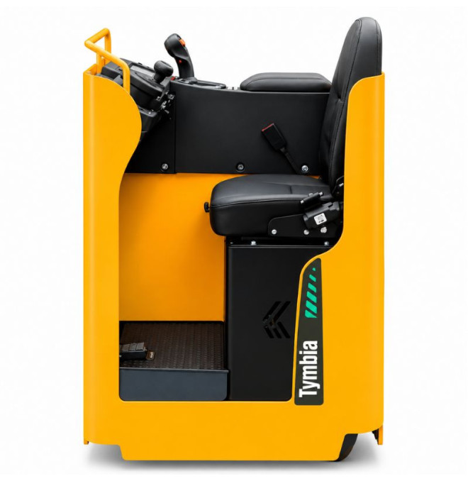 Transpallet elettrico Litio 2000kg con conduttore seduto