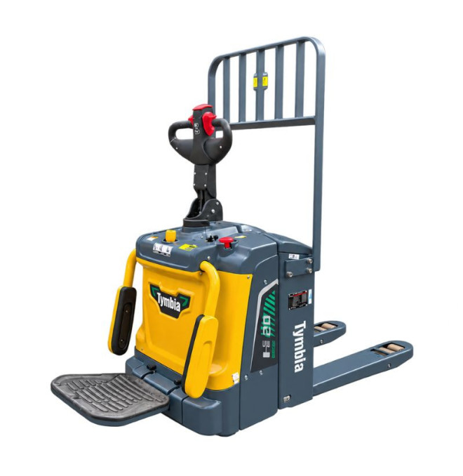 Elektrischer Palettenhubwagen Lithium 2000-3000kg mit Plattform | TYMBIA