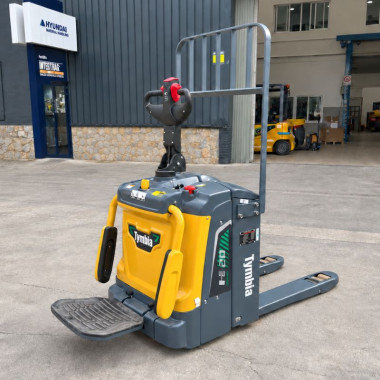 Electric pallet truck Lithium 2000-3000Kg with platform | TYMBIA 2