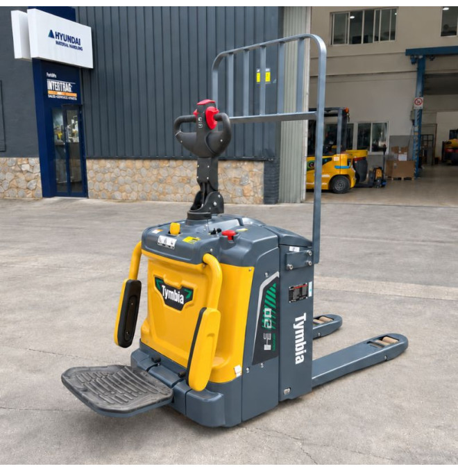 Transpalette électrique Lithium 2000-3000kg avec plate-forme | TYMBIA