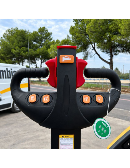 Transpalette électrique Lithium 2000-3000kg avec plate-forme | TYMBIA
