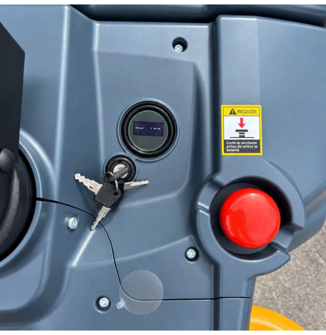 Elektrischer Palettenhubwagen Lithium 2000-3000kg mit Plattform | TYMBIA
