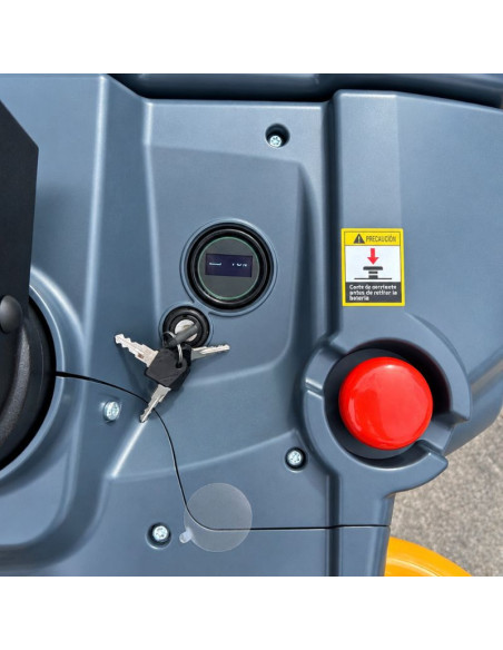 Transpaleta Eléctrica Litio 2000-3000kg con Plataforma