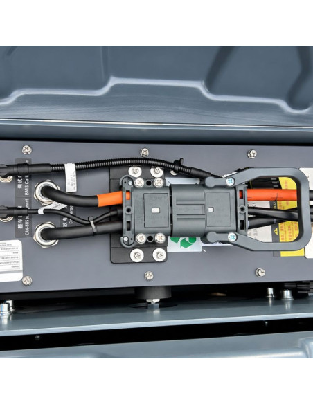 Elektrischer Palettenhubwagen Lithium 2000-3000kg mit Plattform | TYMBIA