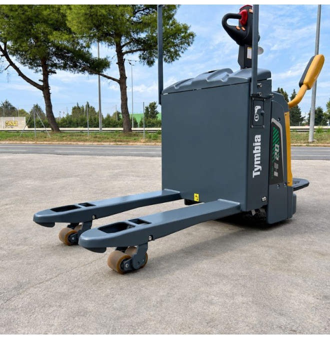 Electric pallet truck Lithium 2000-3000Kg with platform | TYMBIA