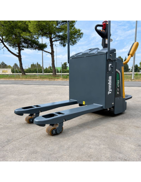 Elektrischer Palettenhubwagen Lithium 2000-3000kg mit Plattform | TYMBIA
