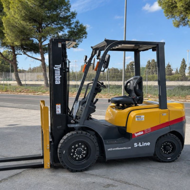Chariot élévateur Diesel 2500kg - Mât Triplex 4700mm TYMBIA Effo 2