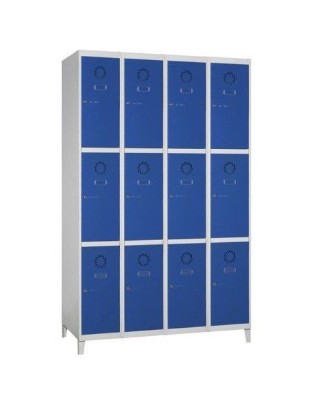 Lockers.-Ticketschalter gelötet 3 türen