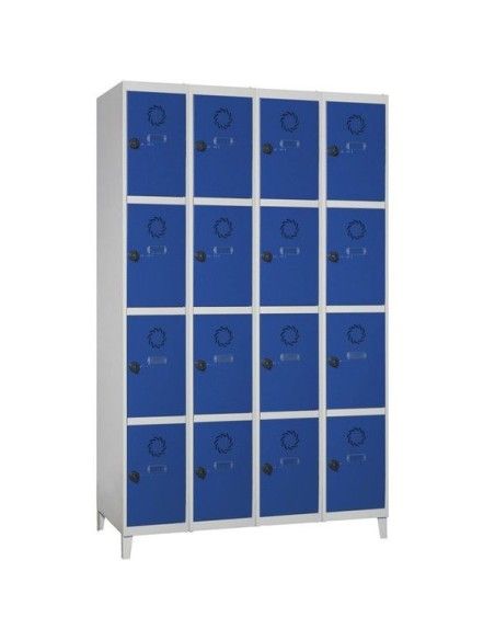 Lockers.-Ticketschalter verlötet 4 türen