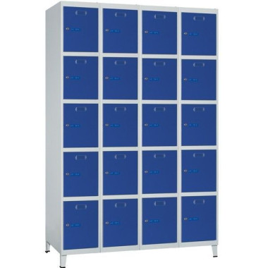 Lockers.-Ticketschalter gelötet 5 türen 2
