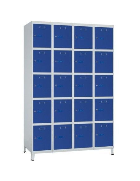 Lockers.-Ticketschalter gelötet 5 türen