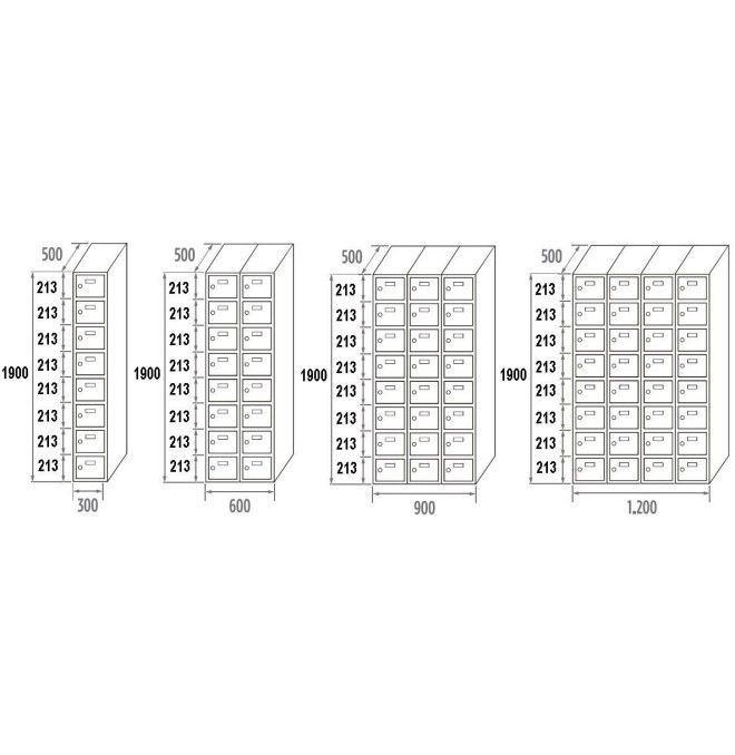Cacifos..-Bilheteira soldadas 8 portas